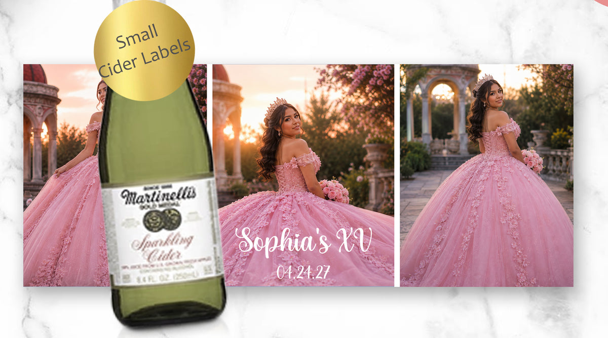 Cider Label Photo Full Wrap Small or Large Labels